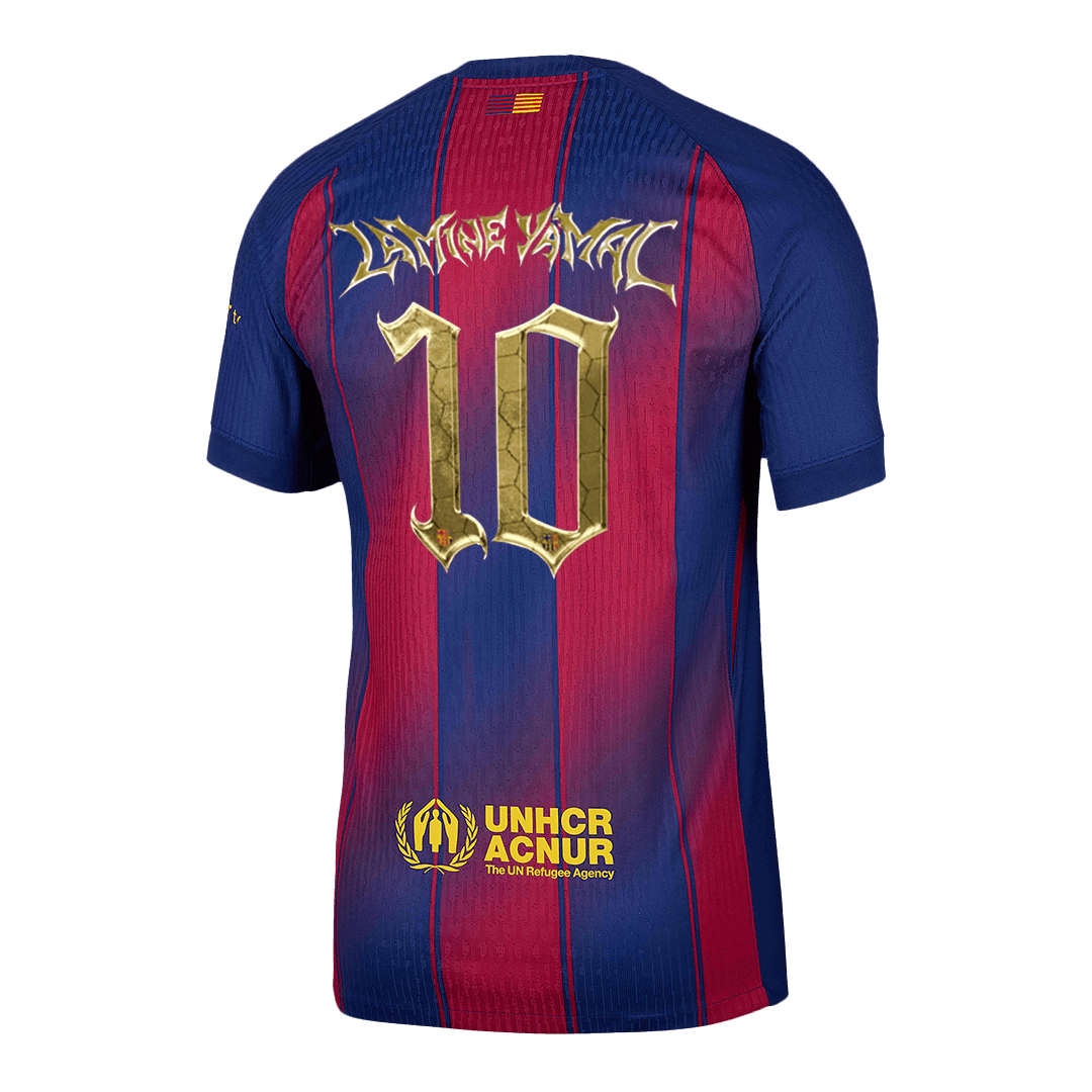 LAMINE YAMAL #10 Kopa Trophy Edition Barcelona Thuis Spelersversie Voetbalshirt 2025/26 - Slim Fit - foto 13