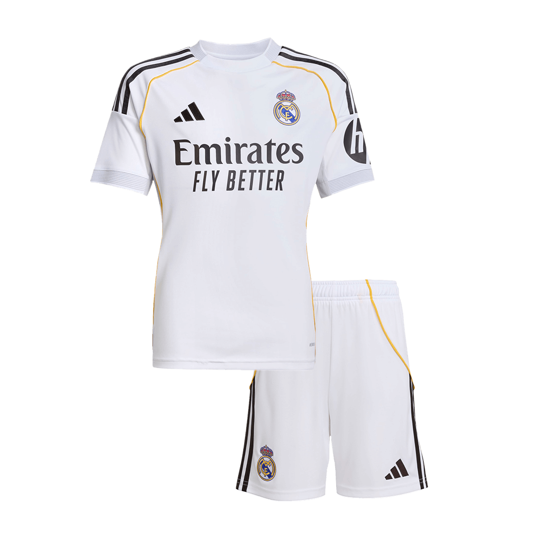 Kinder Real Madrid Thuis Tenue 2025/26 football shirt