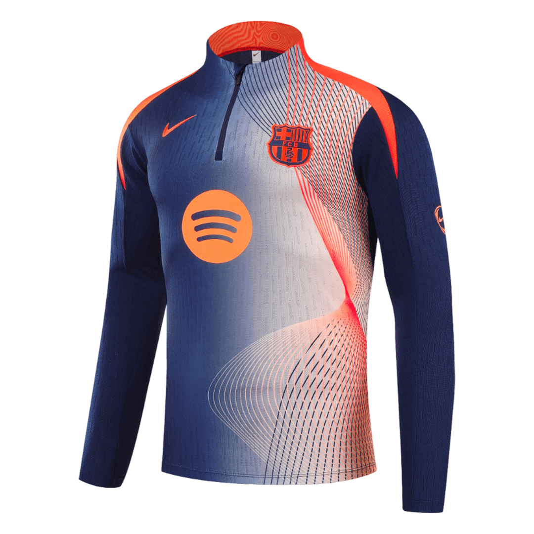 Barcelona Joggingpak met rit Set(top+broek) 2025/26 Black&Orange - foto 23