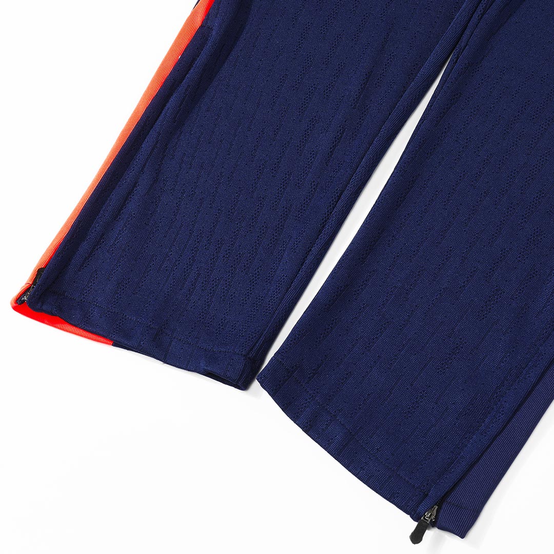 Barcelona Joggingpak met rit Set(top+broek) 2025/26 Black&Orange - foto 9