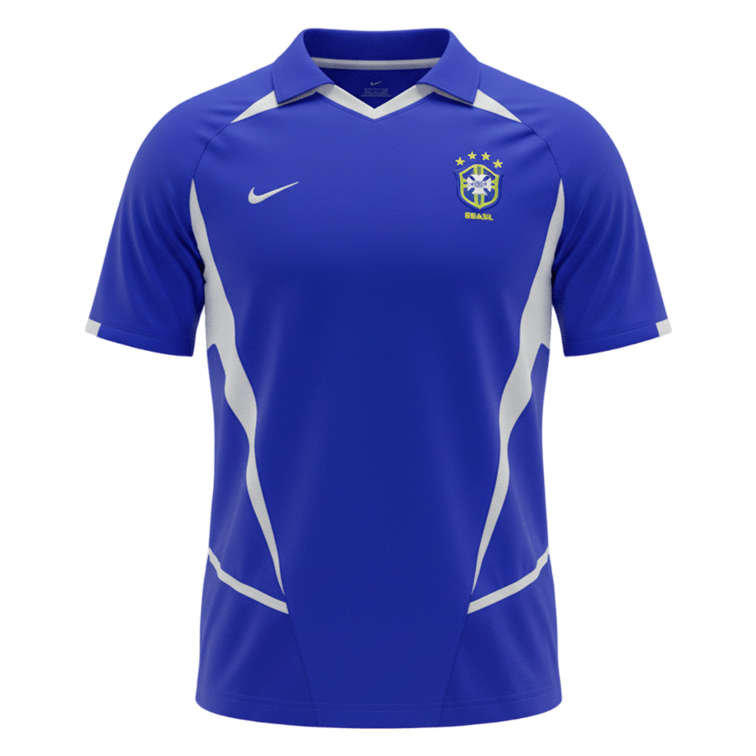 Retro Brazilië Uit Voetbalshirt 2002 2025/26