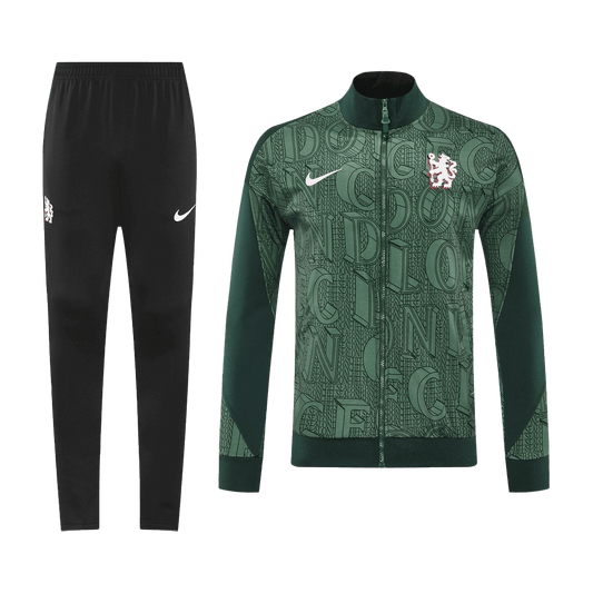 Chelsea Trainingsjack Set(Jas+Broek) 2025/26 Green football shirt