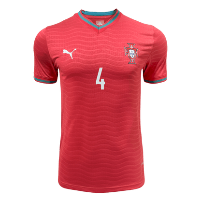 RÚBEN DIAS #4 Portugal Thuis Spelersversie Voetbalshirt 2026 - Slim Fit - foto 9