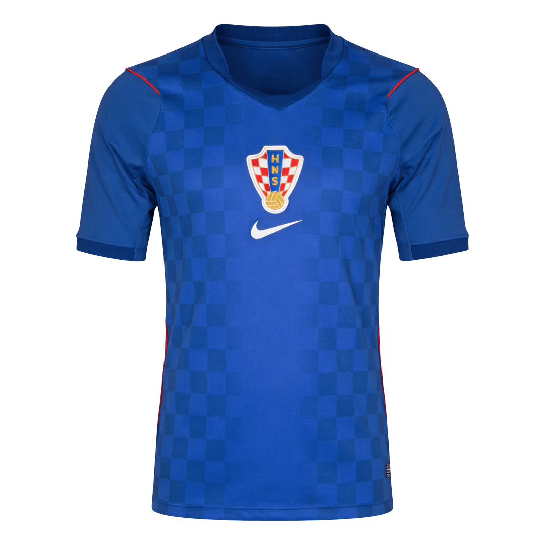 Heren Kroatië Uit Voetbalshirt WK Voetbal 2026 - voorkant