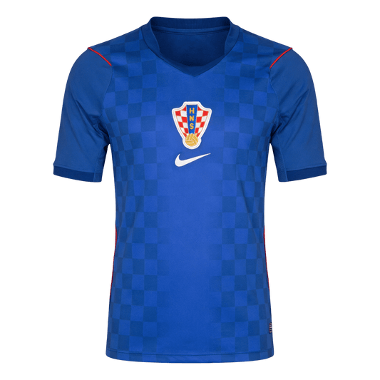 Heren Kroatië Uit Voetbalshirt WK Voetbal 2026 - voorkant