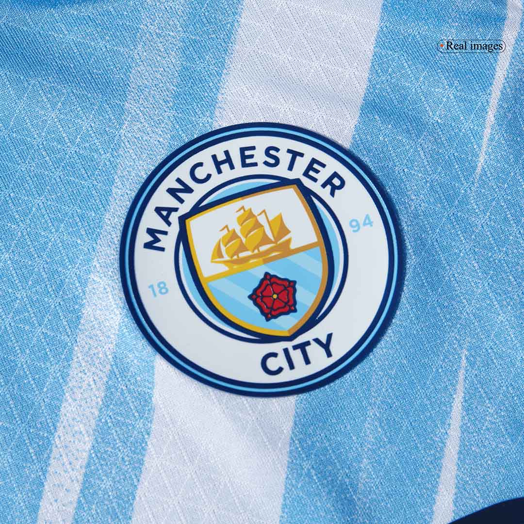 DE BRUYNE #17 Manchester City Thuis Spelersversie Voetbalshirt 2025/26 - Slim Fit - foto 12