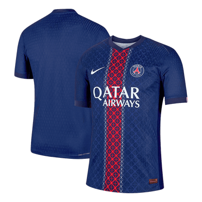 PSG Thuis Spelersversie Voetbalshirt 2025/26 - Slim Fit - close-up