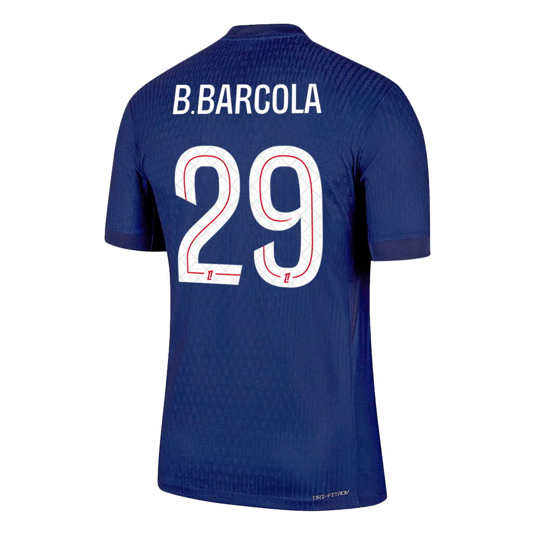 B.BARCOLA #29 PSG Thuis Spelersversie Voetbalshirt 2025/26 - Slim Fit - foto 9