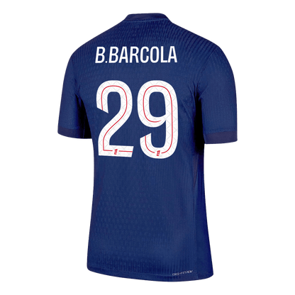 B.BARCOLA #29 PSG Thuis Spelersversie Voetbalshirt 2025/26 - Slim Fit - foto 9