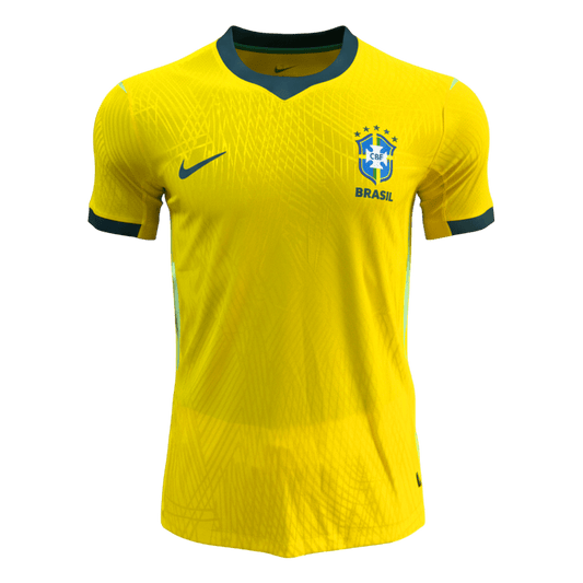 Brazilië Thuis Spelersversie Voetbalshirt 2026 - Slim Fit
