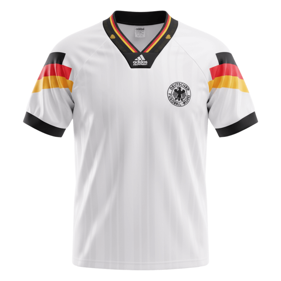 Retro Duitsland Thuis Voetbalshirt 1992 2025/26