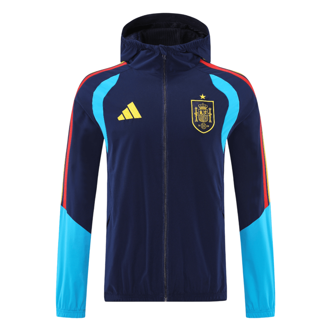 Spanje Trainingsjack 2026 Blue&Black football shirt