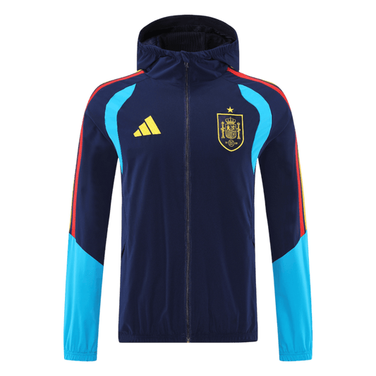 Spanje Trainingsjack 2026 Blue&Black football shirt