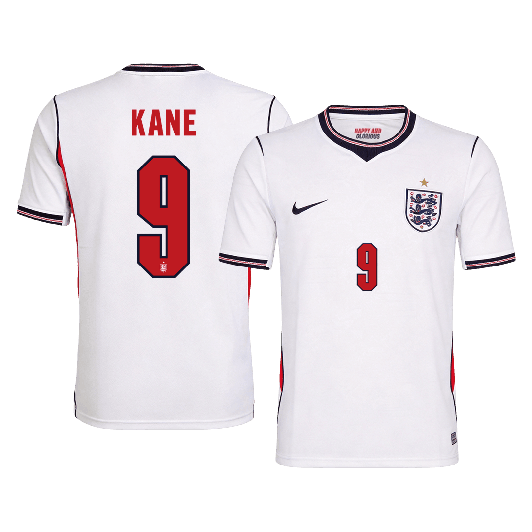 KANE #9 Heren Engeland Thuis Voetbalshirt WK Voetbal 2026 - voorkant
