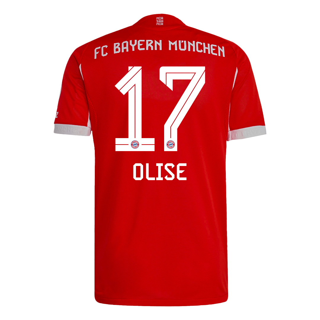 OLISE #17 Bayern Munich Thuis Spelersversie Voetbalshirt 2025/26 - Slim Fit - foto 12