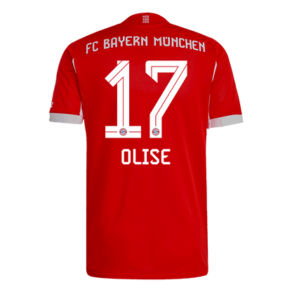 OLISE #17 Bayern Munich Thuis Spelersversie Voetbalshirt 2025/26 - Slim Fit - foto 12