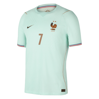 DEMBELE #7 Frankrijk Uit Spelersversie Voetbalshirt WK Voetbal 2026 - Slim Fit - extra