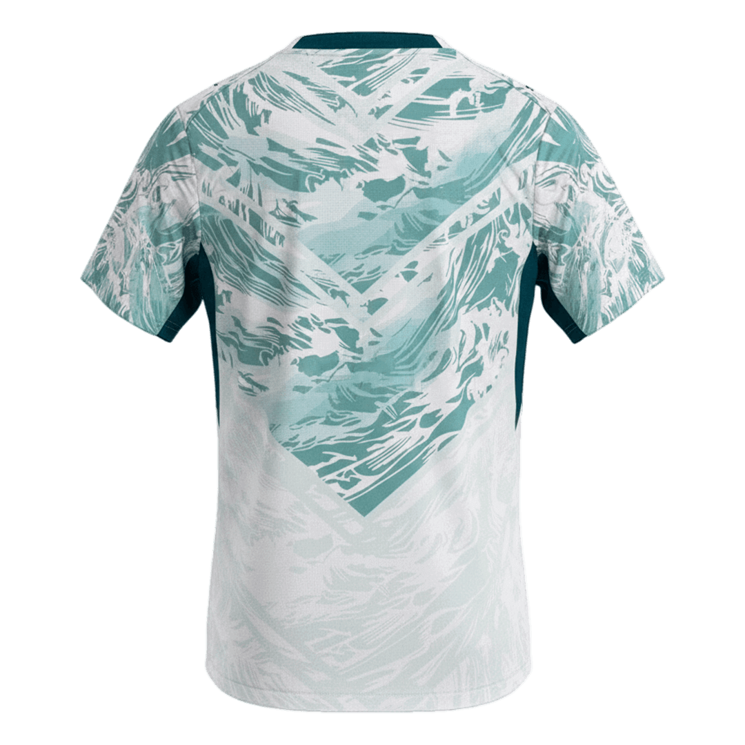 Heren Portugal Uit Voetbalshirt WK Voetbal 2026 - achterkant