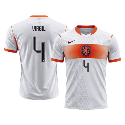 VIRGIL #4 Nederland Spelersversie uitshirt WK Voetbal 2026 - slim fit
