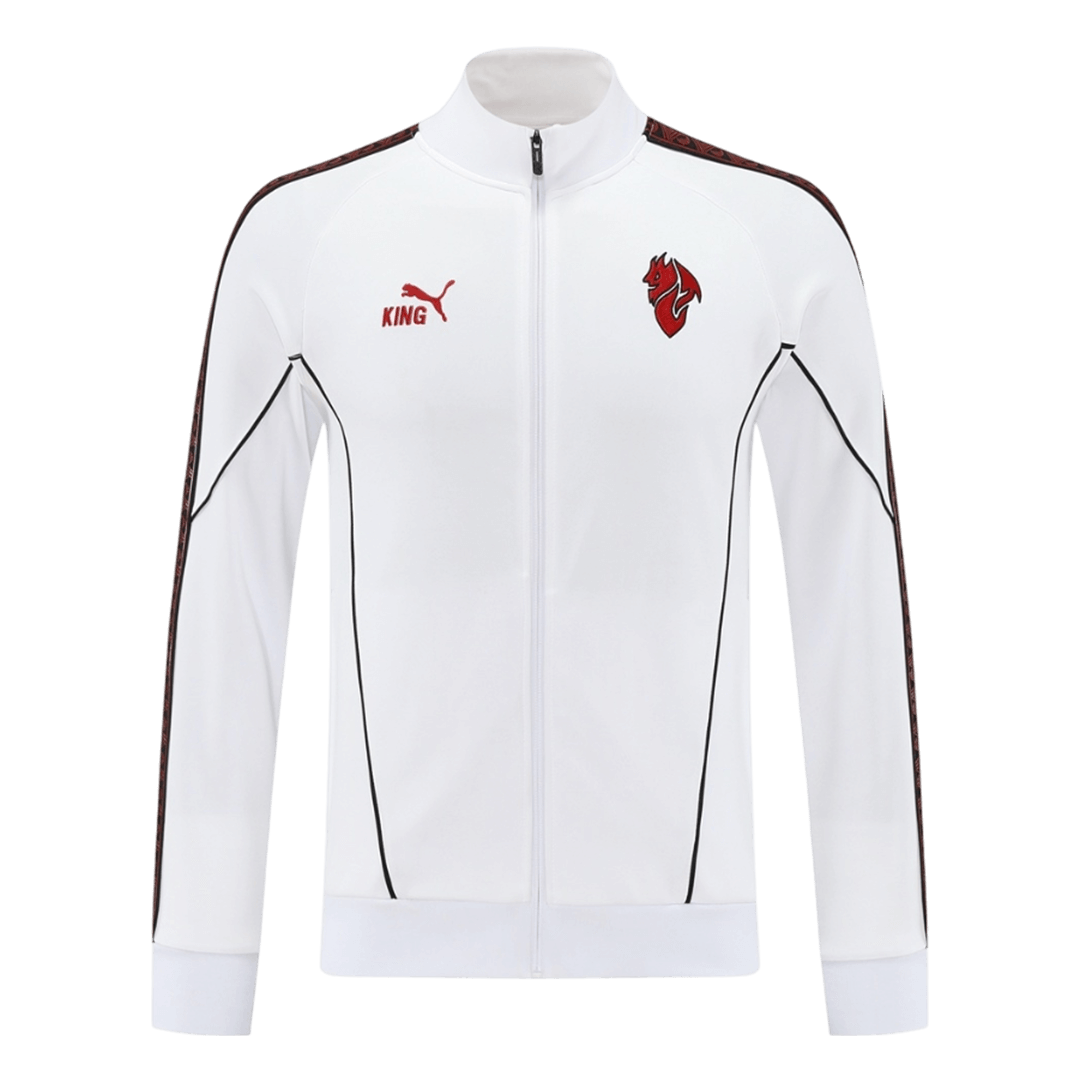 AC Milan Trainingsjack 2025/26 White football shirt