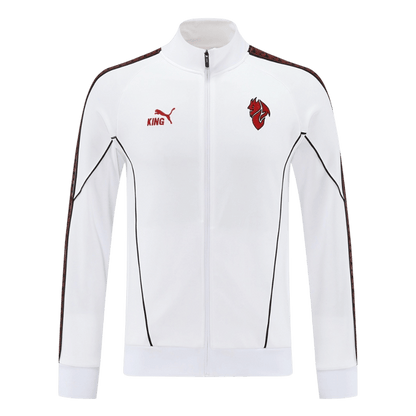AC Milan Trainingsjack 2025/26 White football shirt