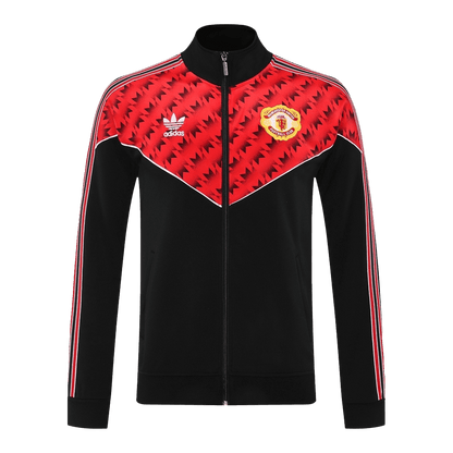 Manchester United Trainingsjack 2025/26 Red&Black football shirt