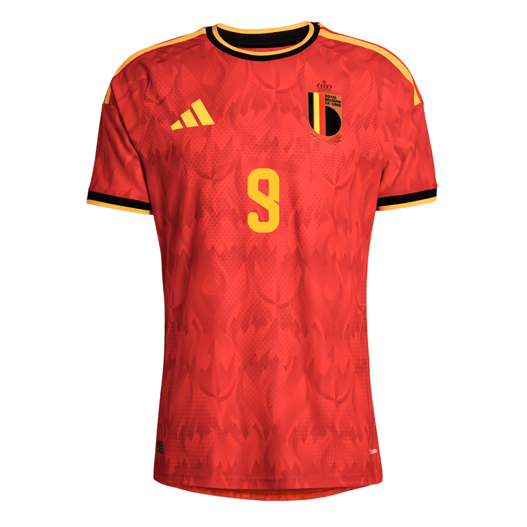 LUKAKU #9 België Spelersversie thuisshirt WK Voetbal 2026 - slim fit
