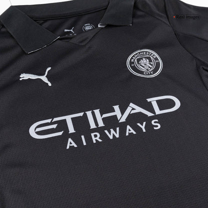 Kinder Manchester City Uit Tenue 2025/26 - zijkant