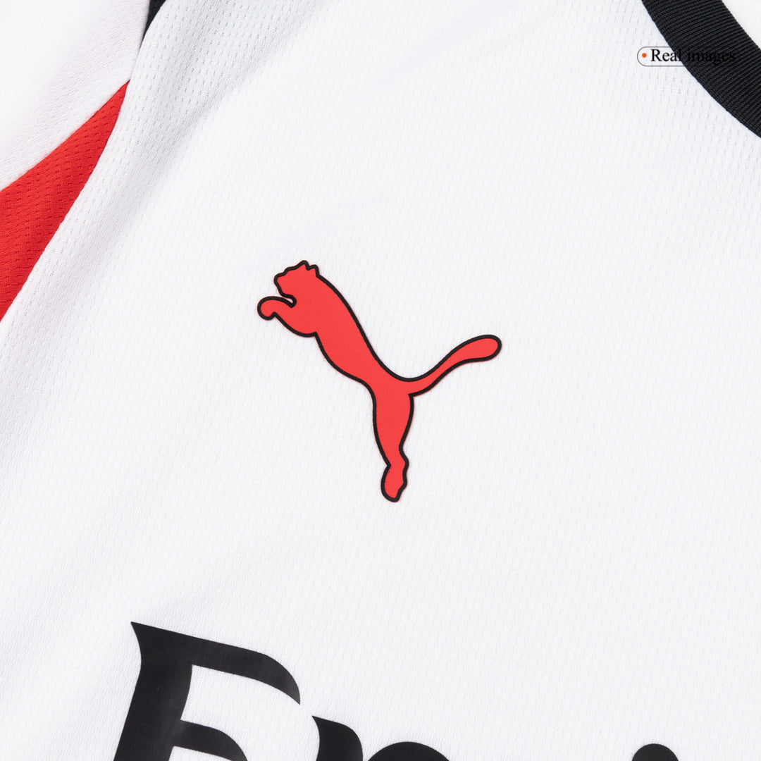 Heren AC Milan Uit Lange Mouwen Voetbalshirt 2025/26 - zijkant