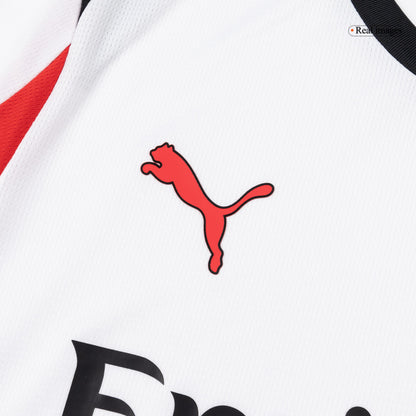 Heren AC Milan Uit Lange Mouwen Voetbalshirt 2025/26 - zijkant