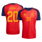 PEDRI #20 Heren Spanje thuisshirt 2026 [PREMIUM]