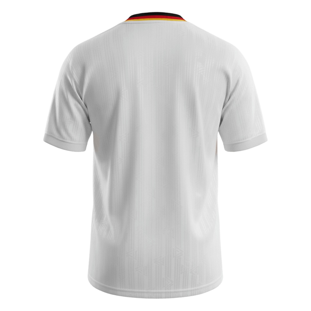 Retro Duitsland Thuis Voetbalshirt 1994 - achterkant