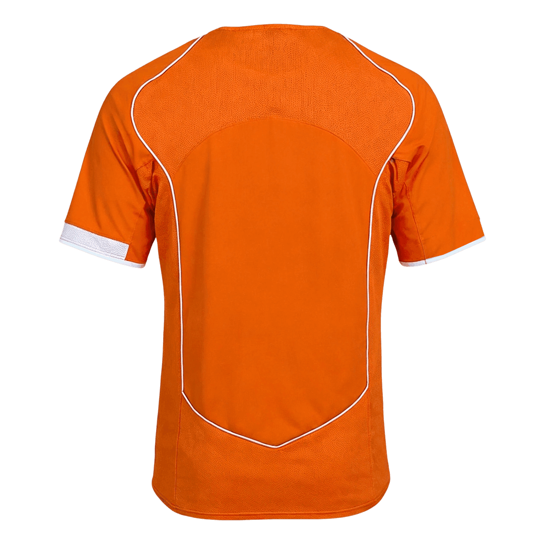 Retro Nederland Thuis Voetbalshirt 2004 - achterkant