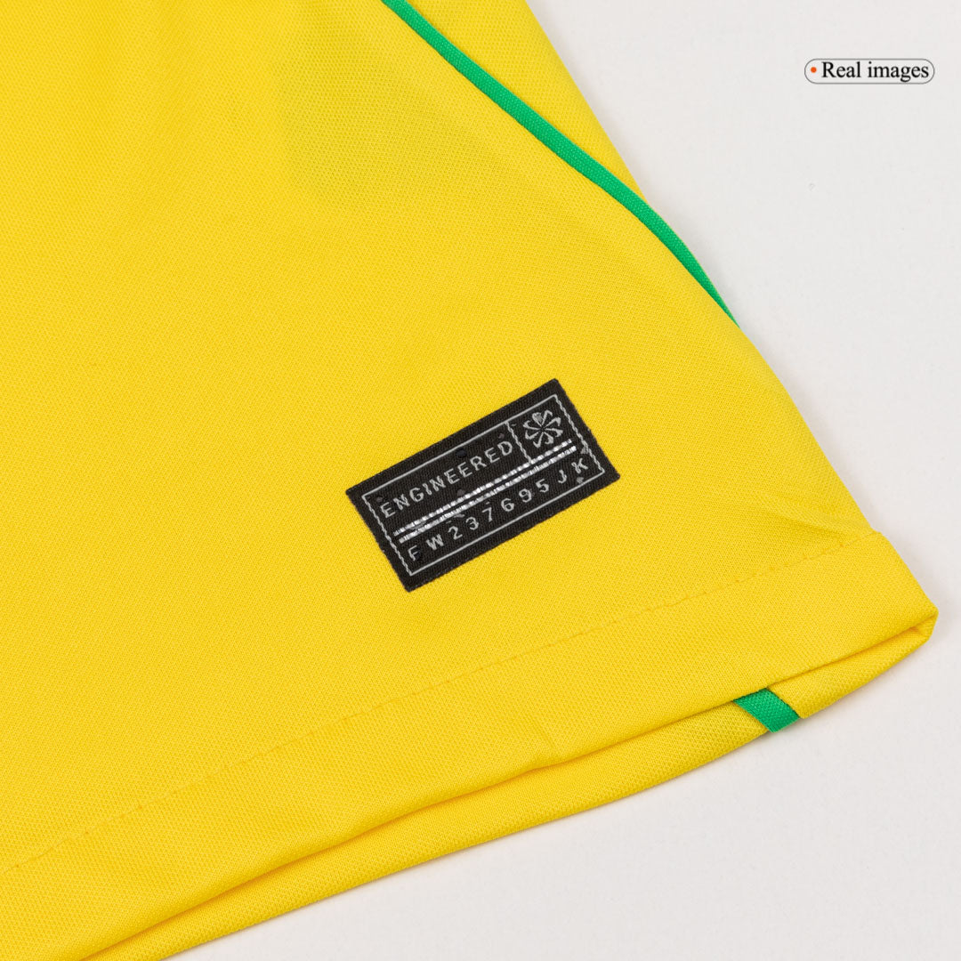 NEYMAR JR. #10 Heren Brazilië thuisshirt WK Voetbal 2026