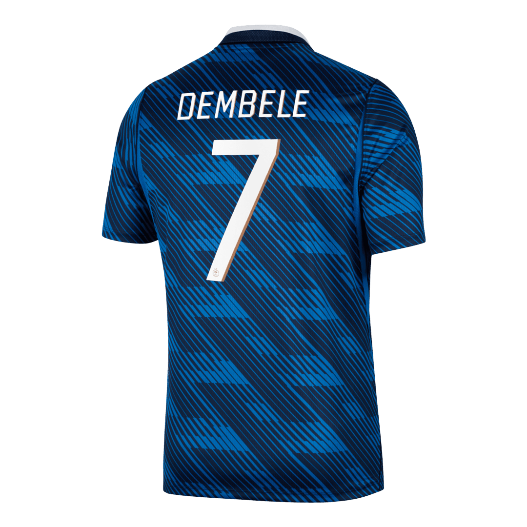 DEMBELE #7 Heren Frankrijk Thuis Voetbalshirt WK Voetbal 2026 - extra