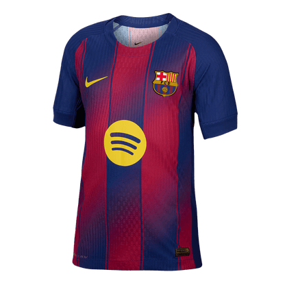 Barcelona Thuis Spelersversie Voetbalshirt 2025/26 - Slim Fit - achterkant