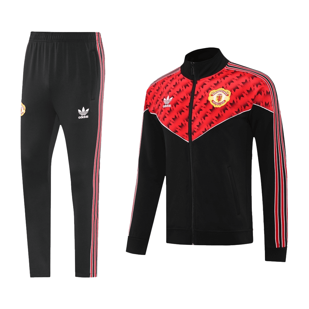 Manchester United Trainingsjack Set(Jas+Broek) 2025/26 Red&Black - foto 26