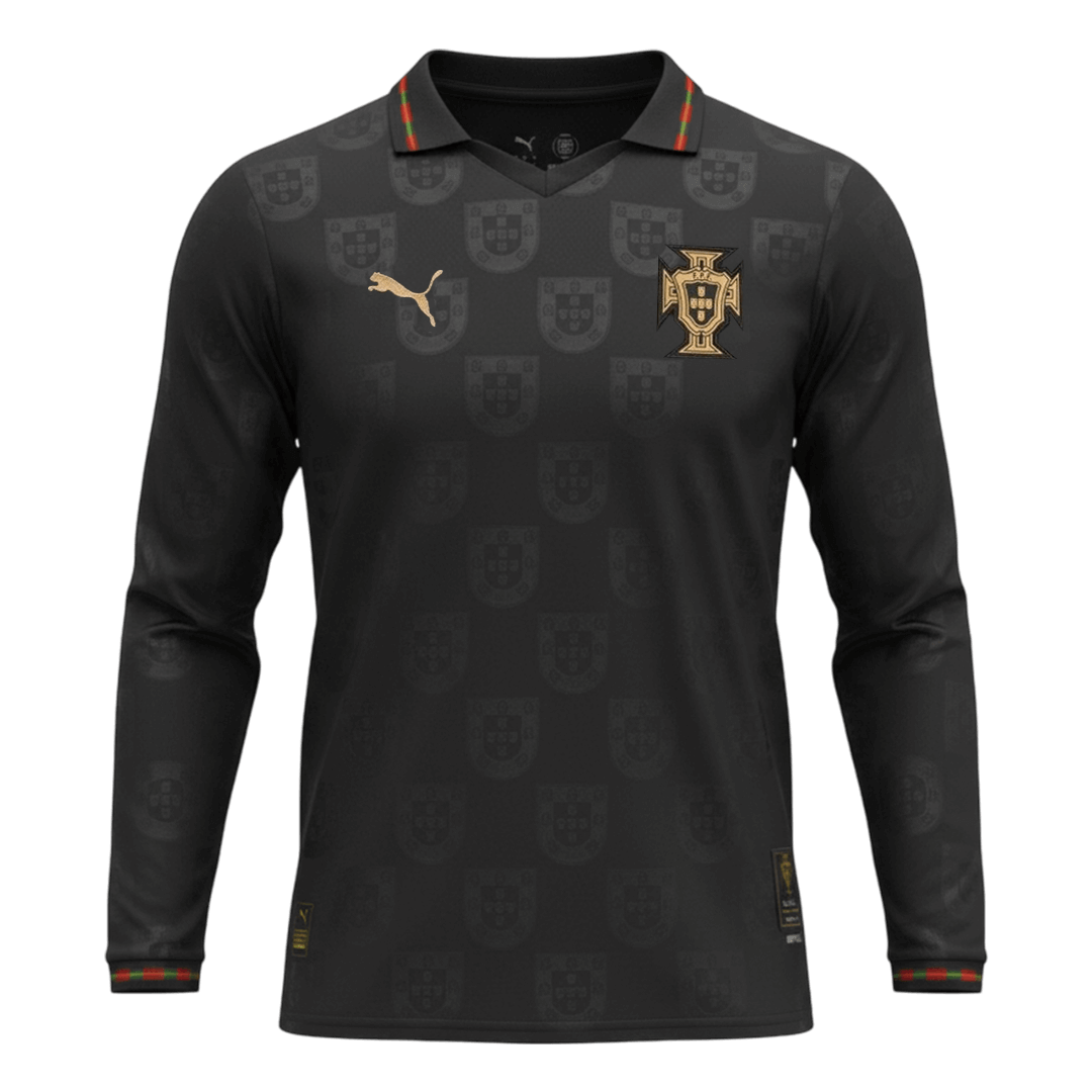 Heren Portugal Lange Mouwen Voetbalshirt 2026