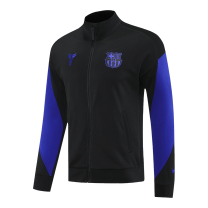 Barcelona Thuis Trainingsjack Set(Jas+Broek) 2025/26 Black&Purple - foto 15