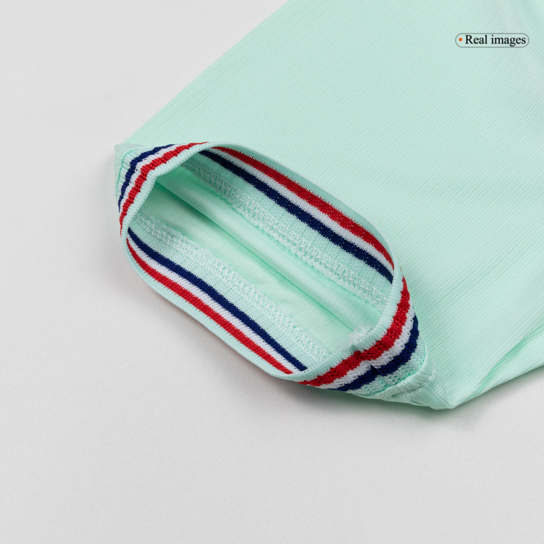 DEMBELE #7 Heren Frankrijk Uit Voetbalshirt WK Voetbal 2026 - detail