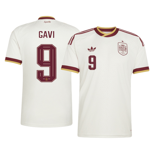GAVI #9 Heren Spanje uitshirt WK Voetbal 2026