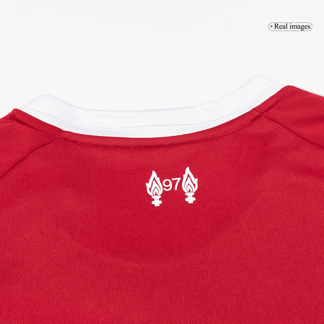 Heren Liverpool Thuis Lange Mouwen Voetbalshirt 2025/26 - achterkant
