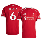 KERKEZ #6 Heren Liverpool thuisshirt 2025/26