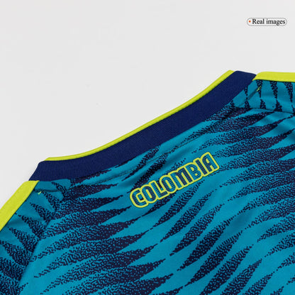Kinder Colombia Uit Tenue WK Voetbal 2026 - achterkant
