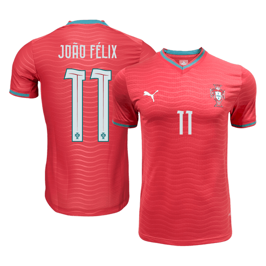 JOÃO FÉLIX #11 Portugal Spelersversie thuisshirt WK Voetbal 2026 - slim fit