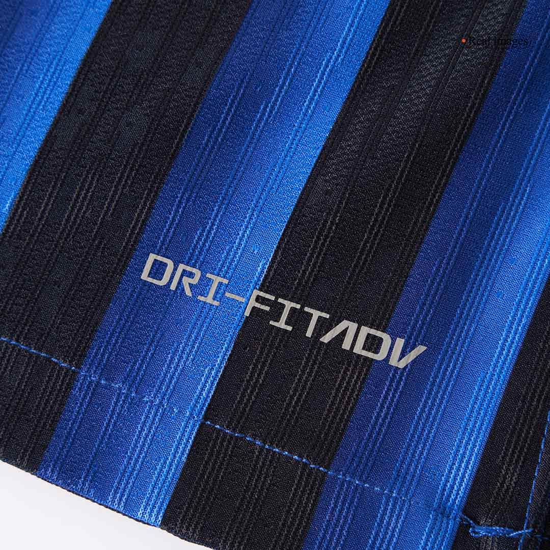 Inter Milan Thuis Spelersversie Voetbalshirt 2025/26 - Slim Fit - zijkant