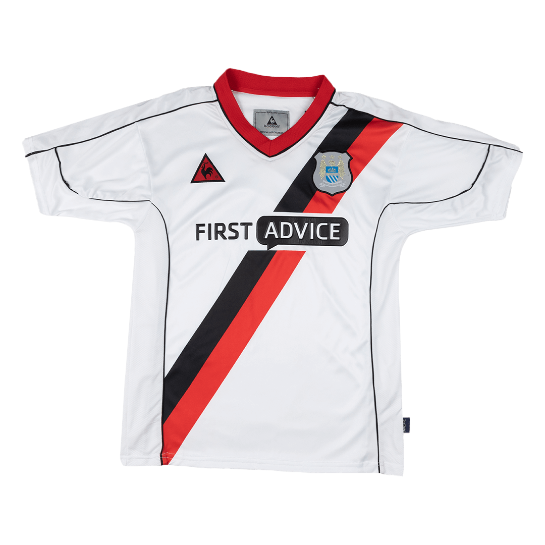 Retro Manchester City Uit Voetbalshirt 2002/03 2025/26