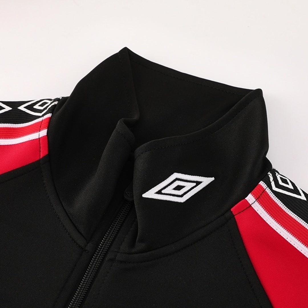 Manchester United Trainingsjack 2025/26 Red&Black - detail