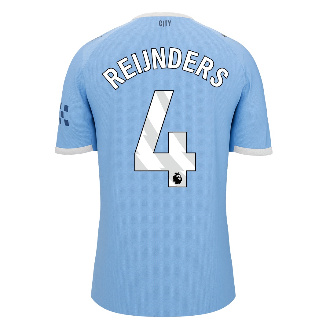 REIJNDERS #4 Heren Manchester City Thuis Voetbalshirt 2025/26 [PREMIUM] - foto 10
