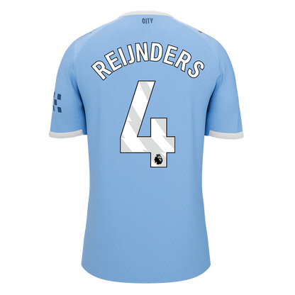 REIJNDERS #4 Heren Manchester City Thuis Voetbalshirt 2025/26 [PREMIUM] - foto 10